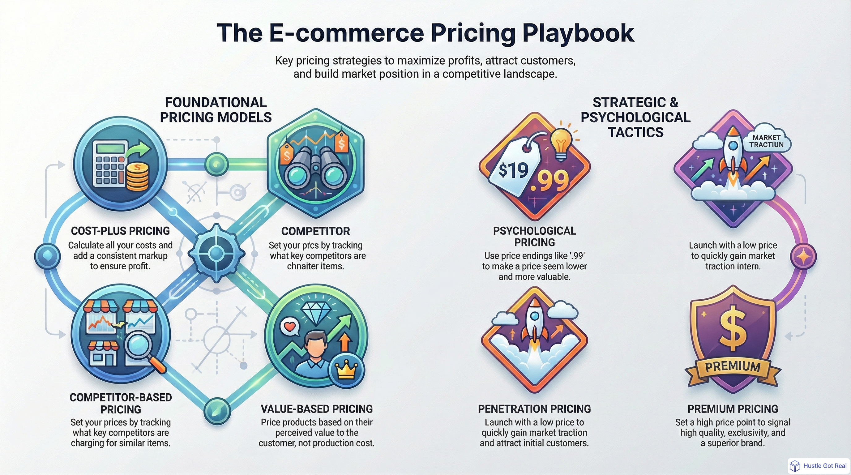 9 Best Pricing Strategies for Your E-commerce Products infographic